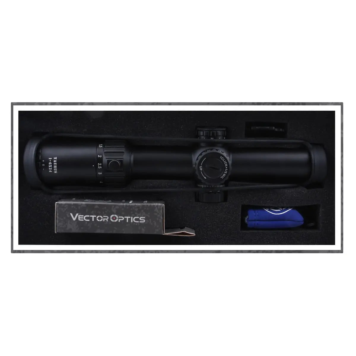 Vector Optics - Taurus. 1-6 x 24, FFP Riflescope.