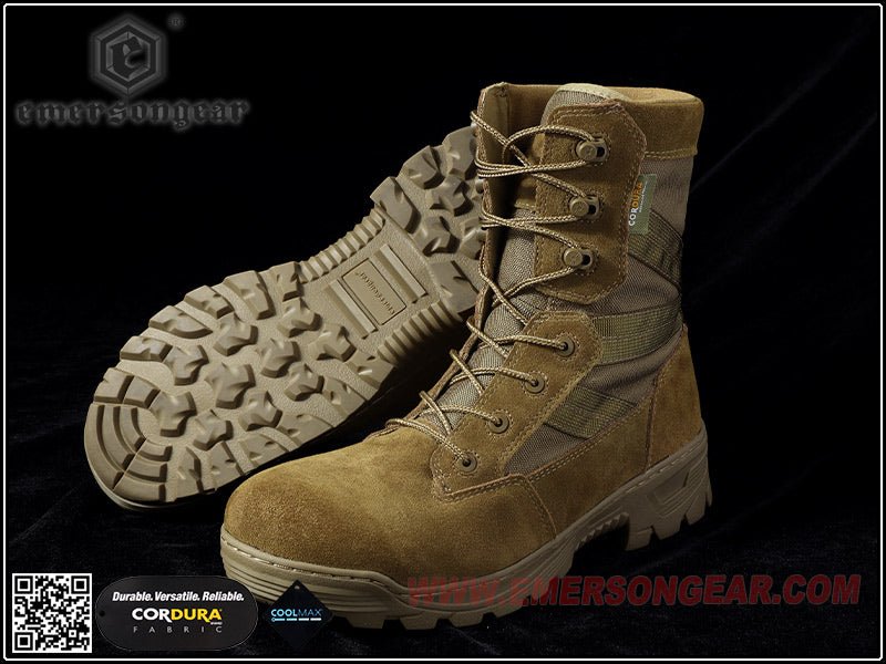 Emersongear “rattlesnake”8”High Top Desert Boots