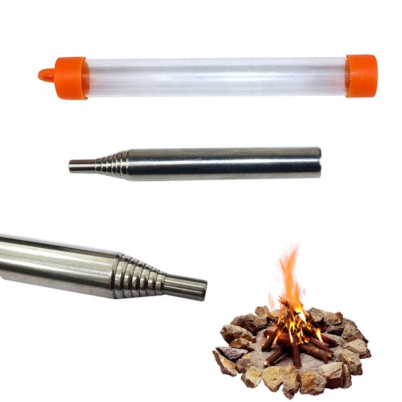 Tools Outdoor Cooking Survival Blow Fire Tube