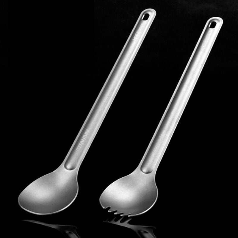 Titanium  Long Handle Spoon / Spork
