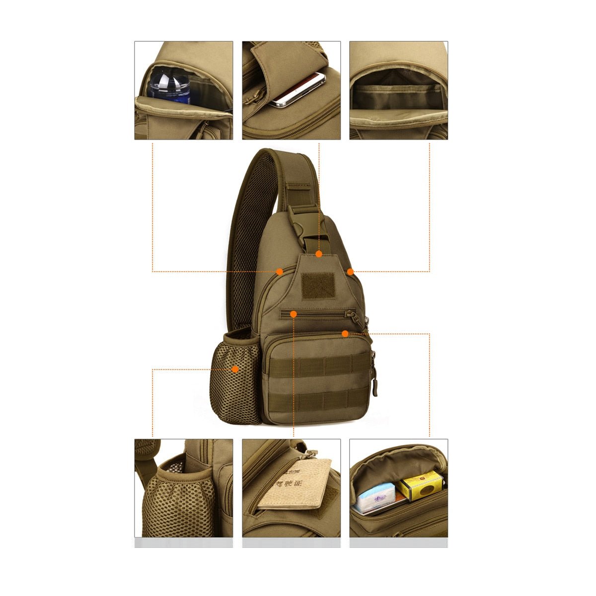 Tribal Hawk Tactical/EDC Shoulder bag