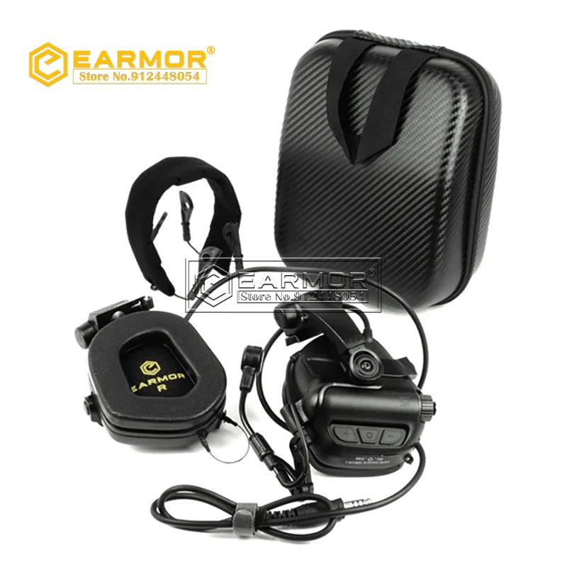EARMOR M32X-Mark3 MilPro RAC Headset Military Standard Hearing Protection